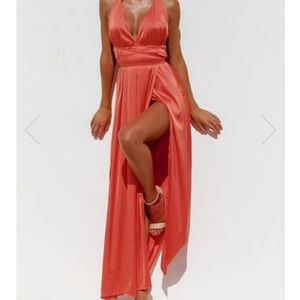 Girl on fire maxi dress